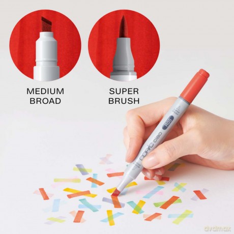 Copicâž: COPIC Ciao Brilliant Palette Layoutmark