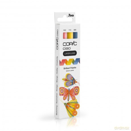 Copicâž: COPIC Ciao Brilliant Palette Layoutmark