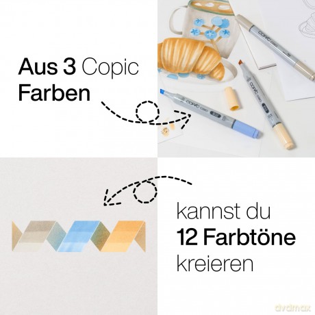 Copicâž: COPIC Ciao Cozy Palette Layoutmarker-Se