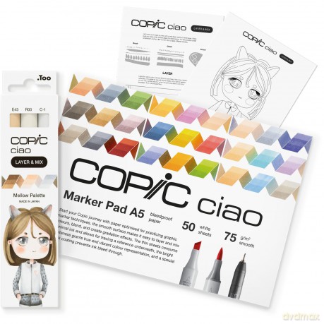 Copicâž: COPIC Ciao Mellow Palette Starter Layou