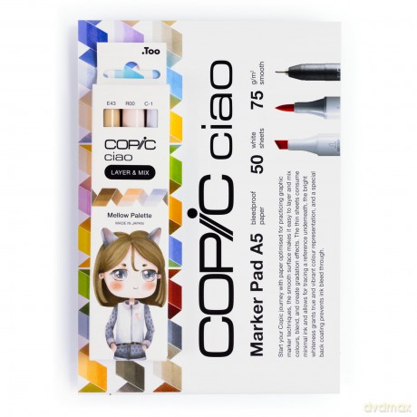Copicâž: COPIC Ciao Mellow Palette Starter Layou
