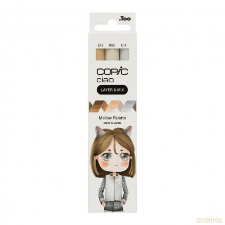 Copicâž: COPIC Ciao Mellow Palette Starter Layou