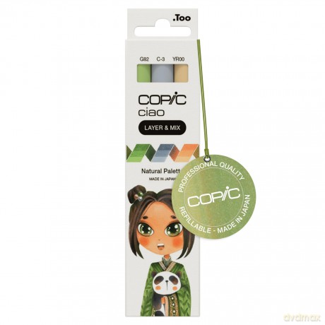 Copicâž: COPIC Ciao Natural Palette Layoutmarker