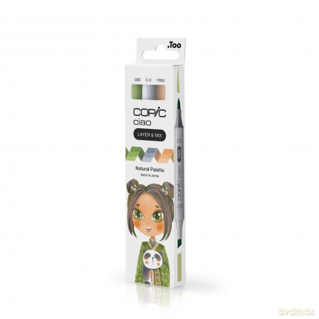 Copicâž: COPIC Ciao Natural Palette Layoutmarker