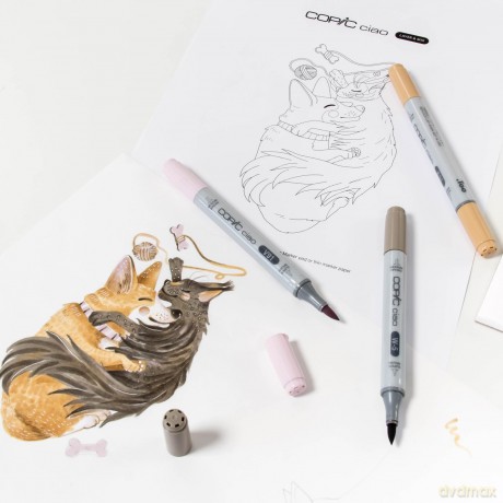 Copicâž: COPIC Ciao Pet Palette Layoutmarker-Set