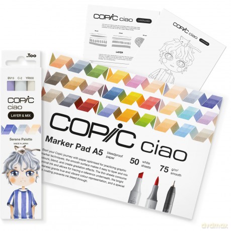 Copicâž: COPIC Ciao Serene Palette Starter Layou