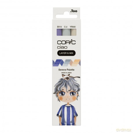 Copicâž: COPIC Ciao Serene Palette Starter Layou