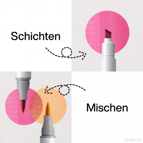 Copicâž: COPIC Ciao Vibrant Palette Layoutmarker