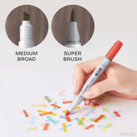 Copicâž: COPIC Ciao Warm Palette Layoutmarker-Se