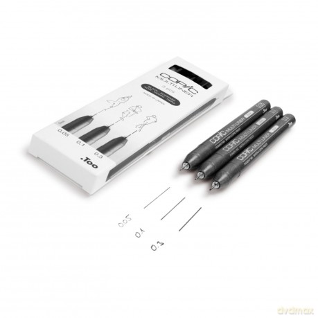 Copicâž: COPIC Multiliner Fineliner schwarz 0.05