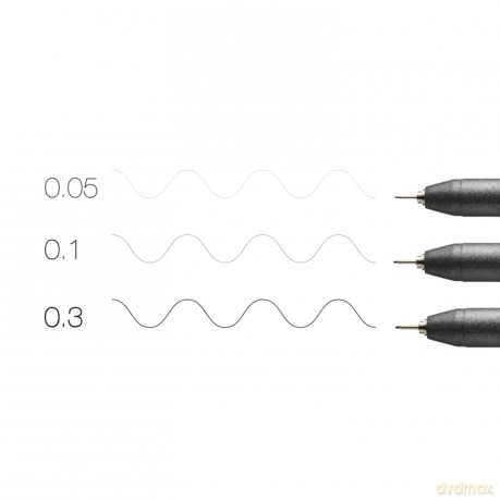 Copicâž: COPIC Multiliner Fineliner schwarz 0.05