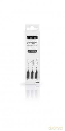 Copicâž: COPIC Multiliner Fineliner schwarz 0.3