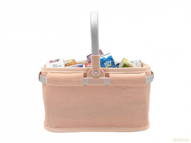 Cord Tragekorb Peach Blossom