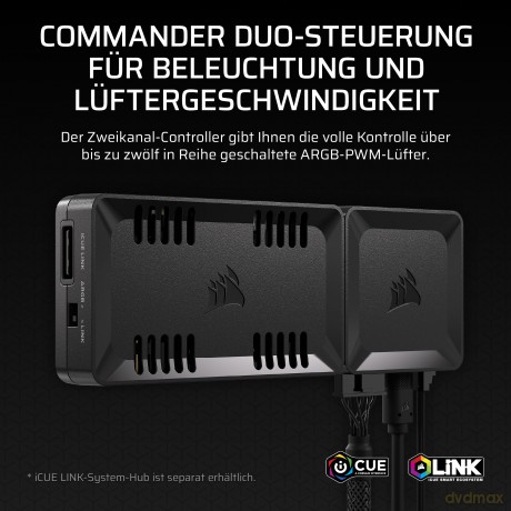 CORSAIR CORSAIR Commander Duo Lighting a