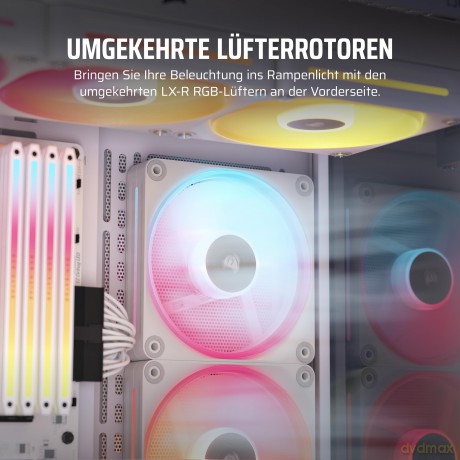 CORSAIR Lźfter 12012025 LX120-R RGB iCUE