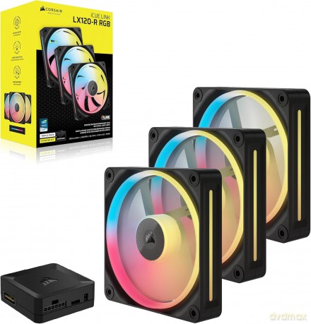 CORSAIR Lźfter 12012025 LX120-R RGB iCUE