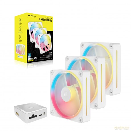 CORSAIR Lźfter 12012025 LX120-R RGB iCUE