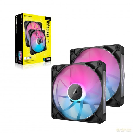 CORSAIR Lźfter 14014025 RX140 RGB iCUE L