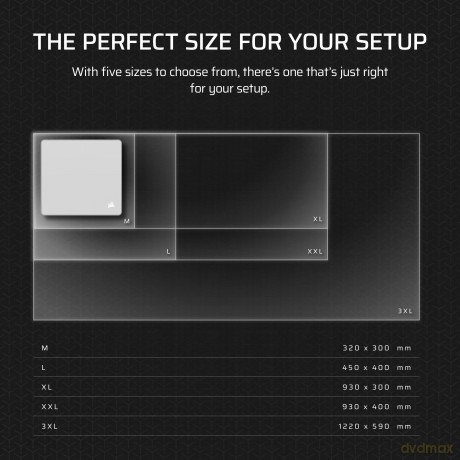 CORSAIR Mauspad MM Cloth Mouse Pad - XL10ZubehśrSONSTIGES540210084534.99116.04.20260789461 4054278