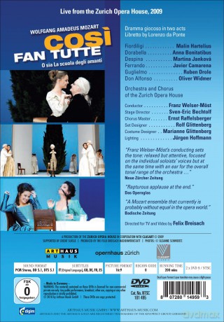 Cosi Fan Tutte - Mozart [2DVD]