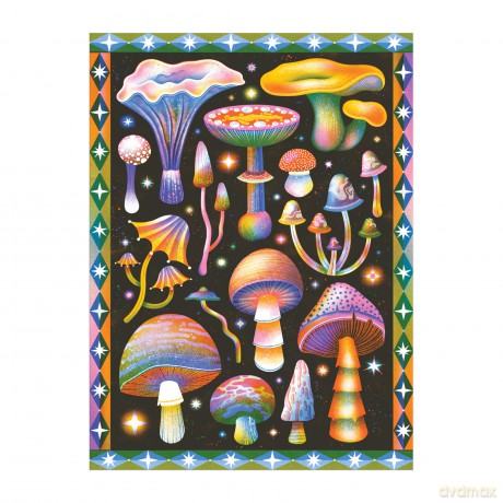 Cosmic Mushrooms 1000 Piece Puzzle [KSIĄŻKA]
