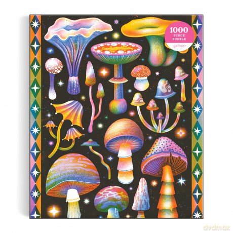 Cosmic Mushrooms 1000 Piece Puzzle [KSIĄŻKA]