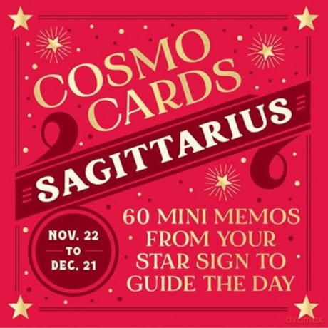 Cosmo Cards Sagittarius [KSIĄŻKA]