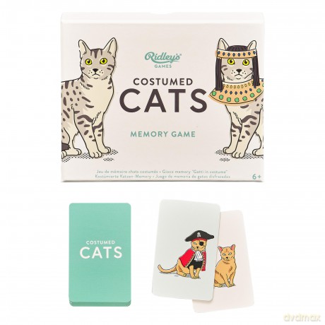 Costumed Cats Memory Game [KSIĄŻKA]