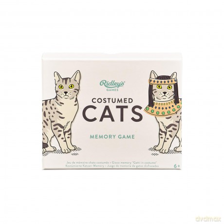 Costumed Cats Memory Game [KSIĄŻKA]