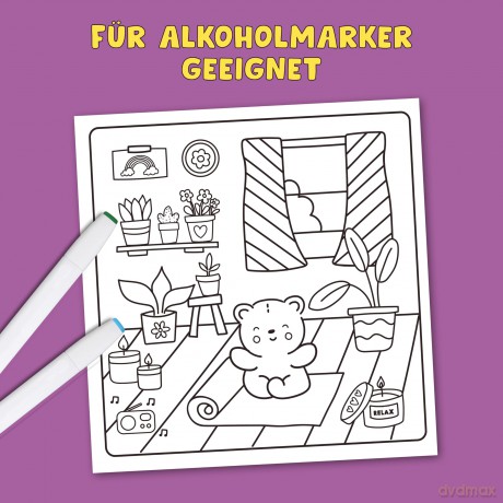 Cosy Coloring - Slow Sunday