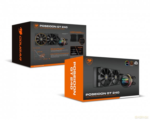 COUGAR CPU Wasserkźhlung Poseidon-GT 240