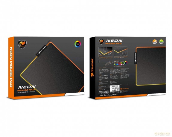 COUGAR Gaming Mauspad Neon, ARGB, 350x30