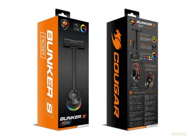 COUGAR Headset Stand BUNKER S ARGB