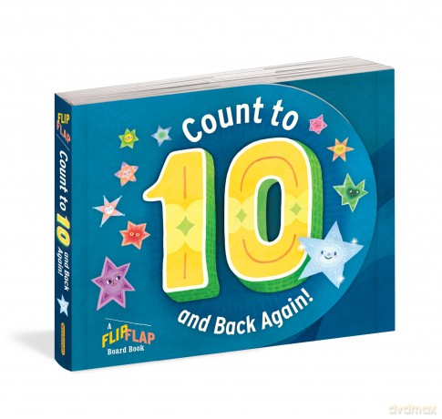 Count to 10 and Back Again A FlipFlap Board Book [KSIĄŻKA]