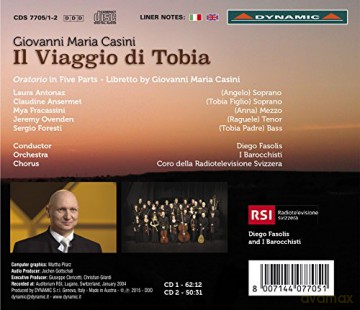 Casini:Il Vaggio Di Tobia [2CD]