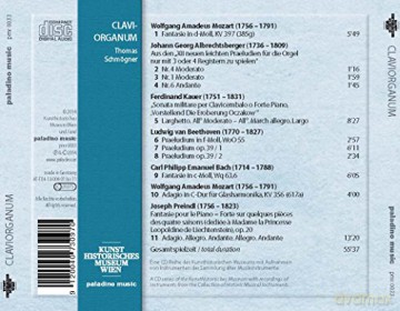 Thomas Schmögner: Claviorganum [CD]