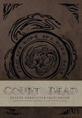 Court of the Dead Hardcover Blank Sketchbook [KSIĄŻKA]
