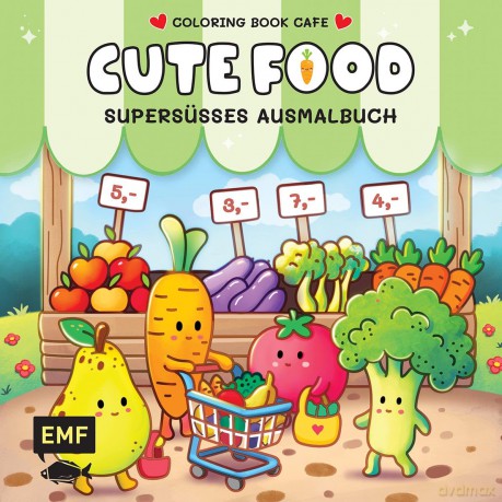 Cozy Coloring Cute Food