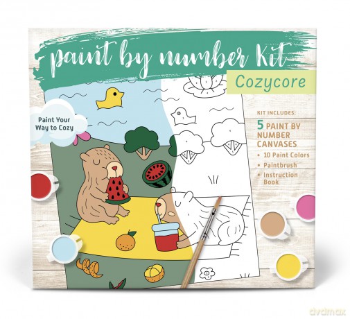 Cozycore Paint by Number Kit [KSIĄŻKA]
