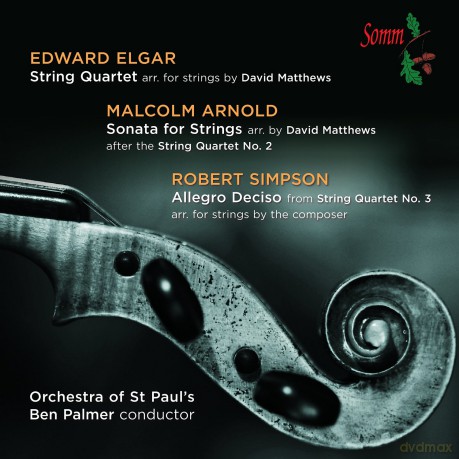 Orchestra of St Pauls: Elgar/Arnold/Simpson [CD]