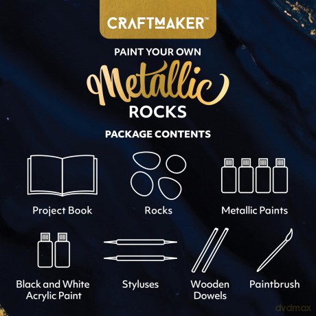 Craftmaker Metallic Mandala [KSIĄŻKA]