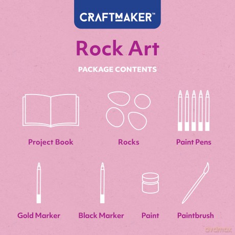 Craftmaker Rock Art [KSIĄŻKA]
