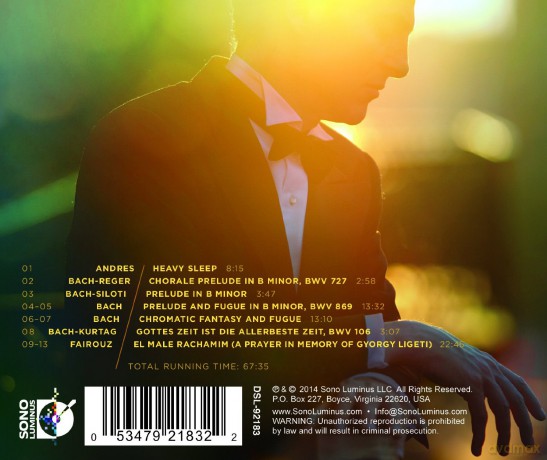 Bruce Levingston: Heavy Sleep [CD]
