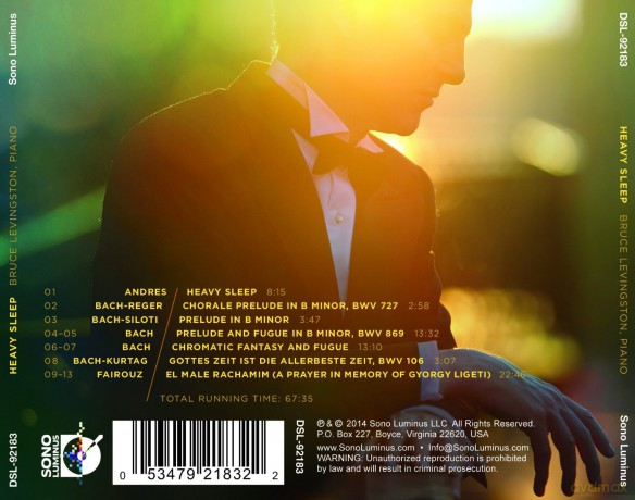 Bruce Levingston: Heavy Sleep [CD]