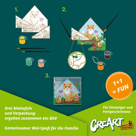 CreArt Do it together: Katze