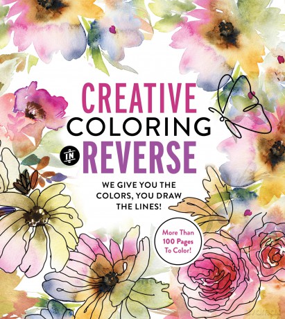Creative Coloring in Reverse [KSIĄŻKA]