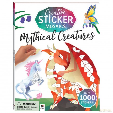 Creative Sticker Mosaics Mythical Creatures [KSIĄŻKA]