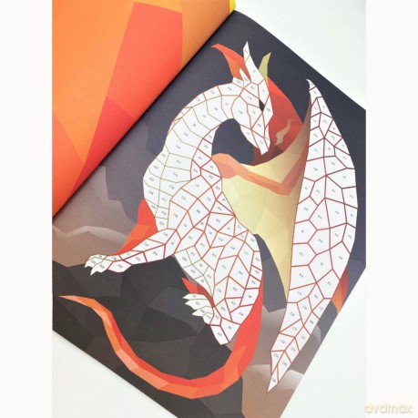 Creative Sticker Mosaics Mythical Creatures [KSIĄŻKA]