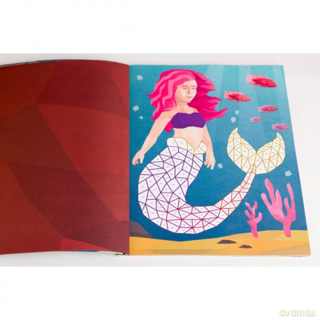 Creative Sticker Mosaics Mythical Creatures [KSIĄŻKA]