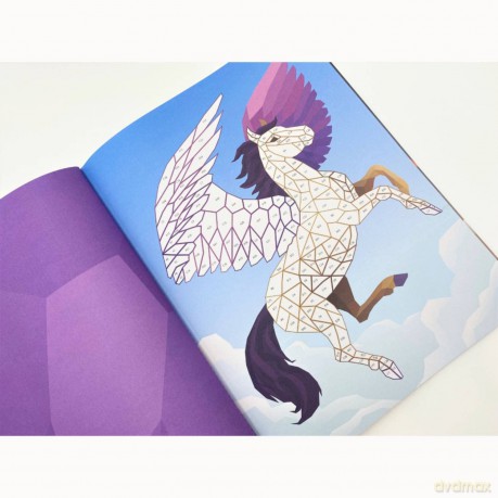 Creative Sticker Mosaics Mythical Creatures [KSIĄŻKA]